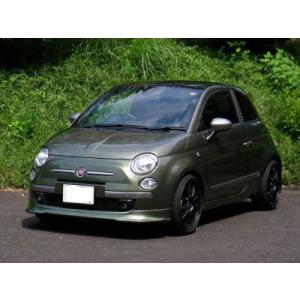 【生産終了】TEZZOフロントリップスポイラー for Fiat500 Series（塗装なし）｜tezzobase