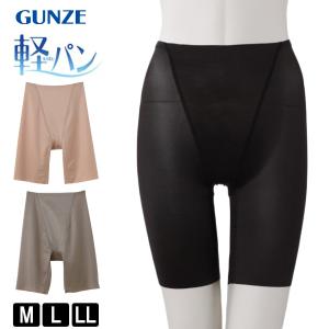 グンゼ GUNZE 軽パン ロングパンツ レディース 年間 ガードル 軽い ひびきにくい 乾きやすい 補正ボトム サポート EF3200N M-LL