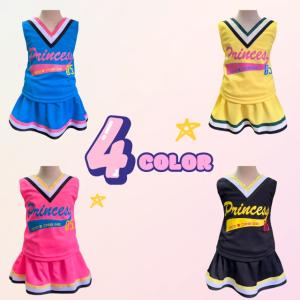 チア ユニフォーム チアダンス チアガール 衣...の詳細画像2