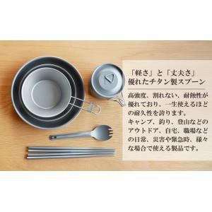 純チタン製スプーン カトラリー 先割れスプーン...の詳細画像1