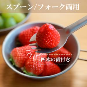 純チタン製スプーン カトラリー 先割れスプーン...の詳細画像3