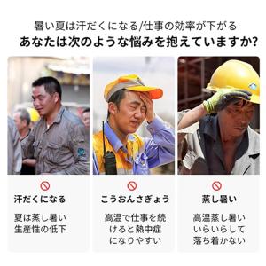 空調ウェア 空調作業服 半袖 瞬間冷却 100...の詳細画像1