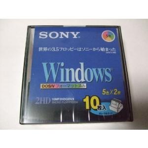 SONY Windows 3.5インチ フロッピー カラーMIX 10枚セット 10MF2HDQDVX