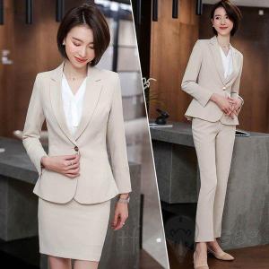 レディーススーツ ベージュの商品一覧 通販 Yahoo ショッピング