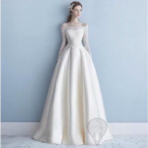 ウェディングドレス 結婚式 花嫁  エンパイアドレス