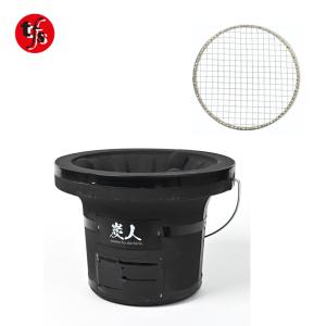 ☆未使用☆キンカ七輪•木炭コンロ大型9号/バーベキュー用木炭付き☆ 201912_igp6561.jpg