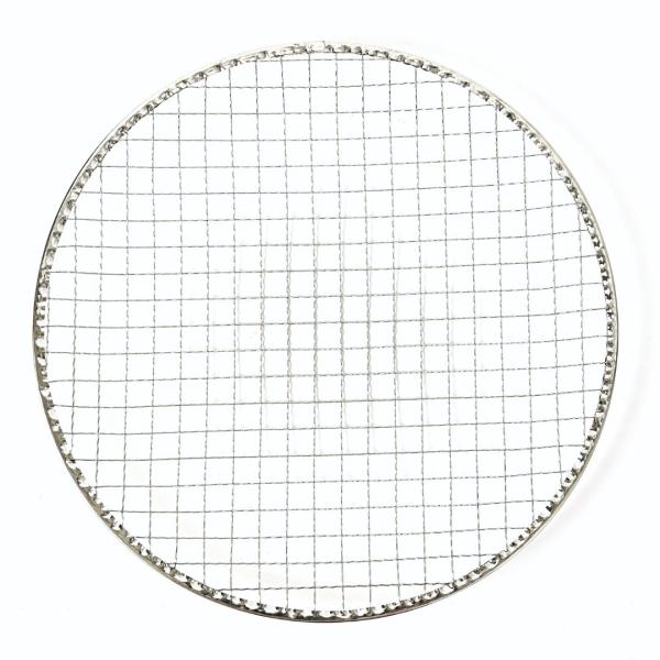 TFS 使い捨て焼き網 28cm 平型 ストレスフリー 洗う必要なし 七輪 焼き網 丸 焼肉用 (2...