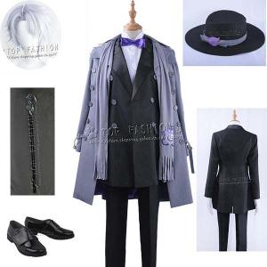ツイステッドワンダーランド ツイステ 風アズール・アーシェングロットコスプレ衣装ウィッグ 靴ハロウィン変装仮装コスチュームイベントクリスマス