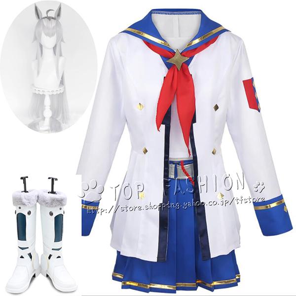 ウマ娘 プリティーダービー オグリキャップ コスプレ衣装 勝負服 アニメ  小栗帽 コスプレ コスチ...