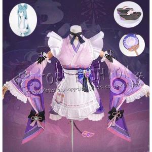 原神 げんしん 風 夢見月瑞希 コスプレ衣装 ウ...の商品画像
