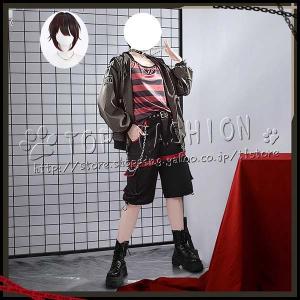 にじさんじ VTuber 風 ましろ爻 コスプレ 衣装 ウィッグ ハロウィン変装 仮装 コスチューム アニメ cosplay