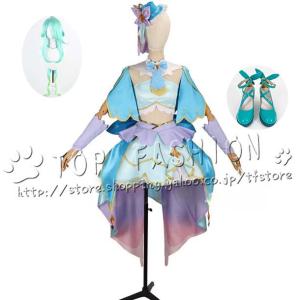 名探偵プリキュア 帆羽くれあ キュアエクレール Cure Eclair コスプレ衣装 ウィッグ 靴 cosplay コスチューム ハロウィン クリスマス 仮装 学園祭
