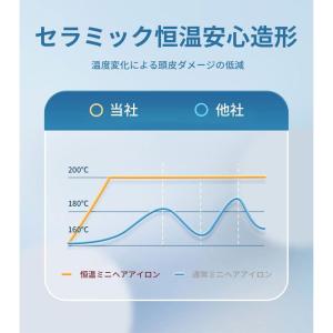 ヒートブラシ コードレス ブラシヘアアイロン ...の詳細画像5