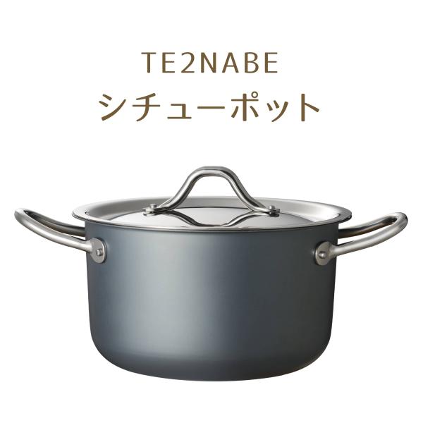 TE2NABE 鉄鍋 シチューポット 18cm 無水鍋 プリンス工業