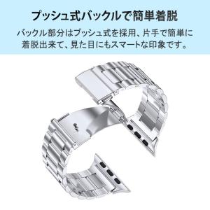 アップルウォッチ バンド ステンレス シリーズ...の詳細画像5