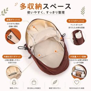 リュック レディース メンズ デイパック 2w...の詳細画像5
