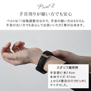 アップルウォッチ 10 9 8 ベルト 女性 ...の詳細画像3