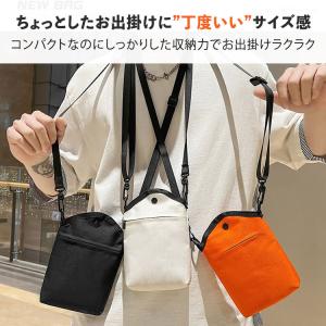 サコッシュ バッグ メンズ レディース 斜めが...の詳細画像1