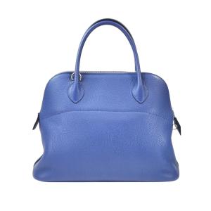 HERMES エルメス ボリード31 ブルーブ...の詳細画像2