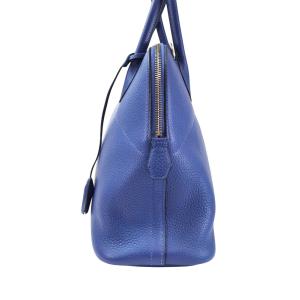HERMES エルメス ボリード31 ブルーブ...の詳細画像3