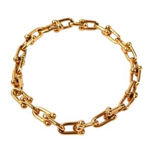 TIFFANY ティファニー ハードウェア アスモール ブレスレット ゴールド 管理番号：11523