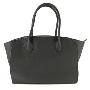 THE ROW ザ・ロウ MARLO マルロ12 トートバッグ グレインカーフ ブラック 管理番号：10670