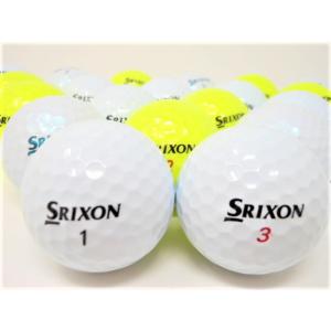 Srixon Divide ゴルフボール イエロー/ホワイト 限定カラー／スリクソン Z-STAR ディバイド ホワイトイエロー 1ダース