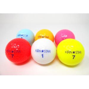 キャスコ キラスター KIRASTAR モデル混合 特Aランク ロストボール ゴルフボール 中古 1球