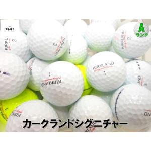 カークランド シグニチャー モデル混合 Aランク　マーカー入り 1球 カラーミックス ロストボール ゴルフボール KIRKLAND 中古