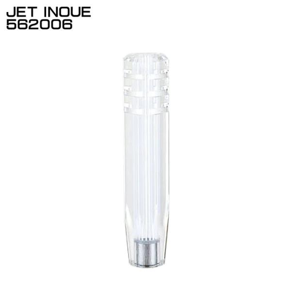 ジェットイノウエ JET INOUE 562006 シフトノブ ホワイト クリスタル8角 スリットラ...