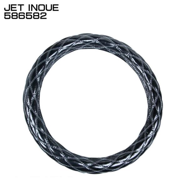 ジェットイノウエ JET INOUE 586582 ハンドルカバー ブラック モコモコ マーベリック...