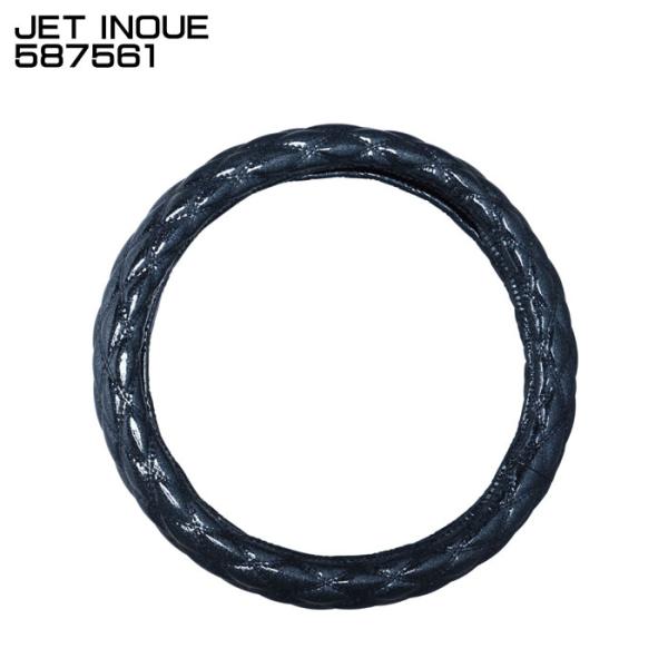 ジェットイノウエ JET INOUE 587561 ハンドルカバー ブラック モコモコ ギャラクシー...