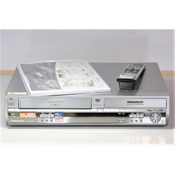 パナソニック 160GB DVDレコーダー VHSビデオ一体型 DIGA DMR-E250V-S 【...