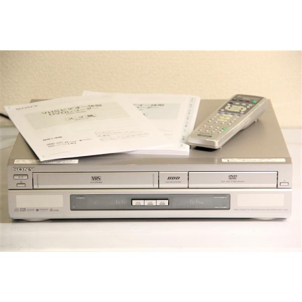 SONY “スゴ録” RDR-VH80 HDD搭載VHSビデオ一体型DVDレコーダー 【中古整備品】