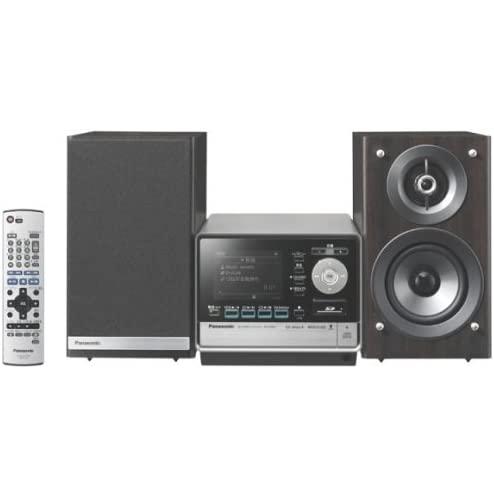 パナソニック SDステレオシステム D-dock CD/SD/80GB HDD搭載 木目 SC-SX...