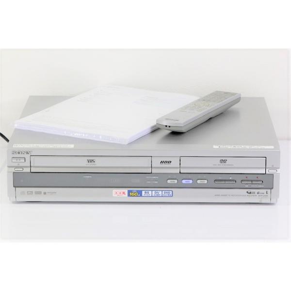 SONY スゴ録 RDR-VH85 DVD-RW/160GB/VHS　【中古整備品】
