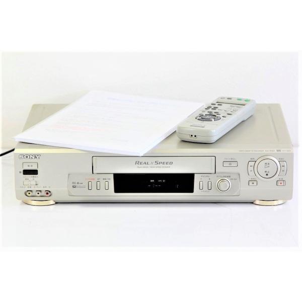 SONY BSチューナー内蔵 VHSハイファイビデオデッキ SLV-R550 【中古整備品】