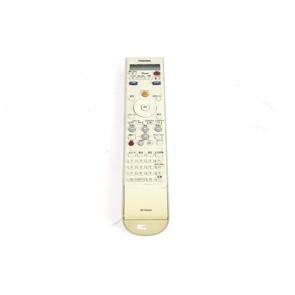 東芝純正 VTR一体型DVDレコーダー用リモコン　SE-R0209　【中古品】