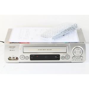 完動品 美品 シャープ VHSビデオデッキ VC-HF930 シャープ VHSビデオデッキ VC-HF930 リモコン付き 【中古品