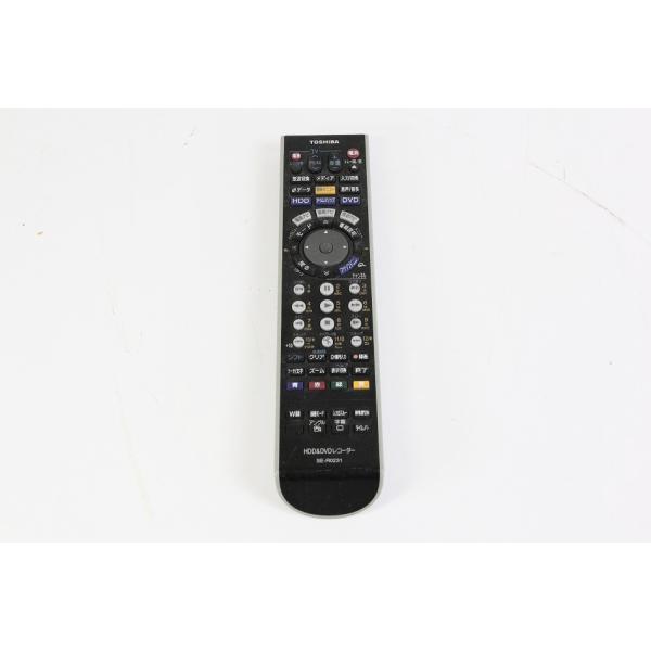 東芝 HDD・DVDリモコン SE-R0231【中古品】