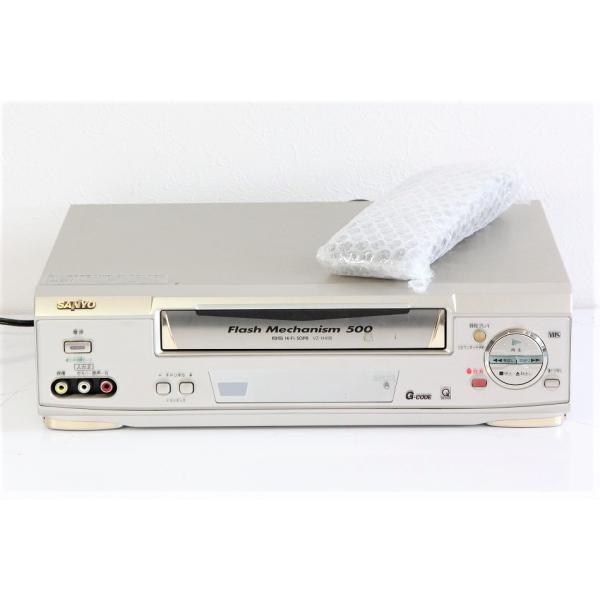 VHSビデオデッキ　サンヨー　VZ-H41B　リモコン付き　【中古品】