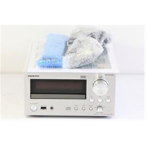 ONKYO CD/FMチューナーアンプ シルバー CR-D2(S) : オマツリ