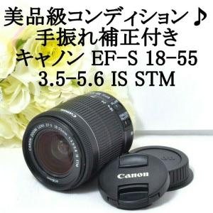 キャノン Canon EF-S 18-55mm F3.5-5.6 IS STM 標準ズームレンズ｜thanks-life-store