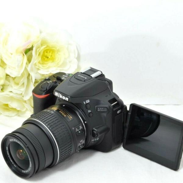 ニコン Nikon D5500 VRII レンズキット SDカード付き デジタル一眼レフカメラ 中古