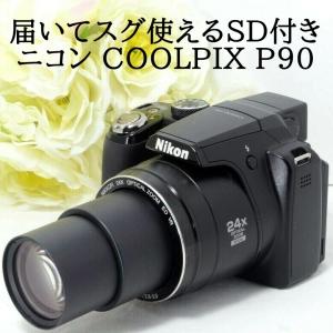 ニコン Nikon COOLPIX P90 SDカード付き コンパクトデジタルカメラ 中古｜thanks-life-store