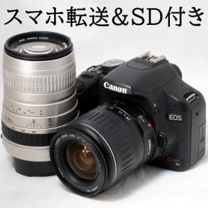 ⭐初心者向けお得セット⭐Canon EOS Kiss X2 レンズキット キヤノン Canon EOS kiss X2 ダブルレンズセット デジタル 一眼