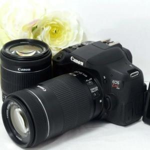 キャノン Canon EOS Kiss X8i ダブルズームキット SDカード付き デジタル一眼レフ...