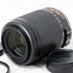 ニコン 望遠ズームレンズ Nikon AF-S DX VR Zoom Nikkor 55-200mm F4-5.6G IF-ED 手振れ補正付き 交換レンズ レンズプロテクター付き 初心者 おすすめ 中古 爆買