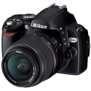 ニコン Nikon D40x レンズキット SDカード付き デジタル一眼レフ カメラ 中古
