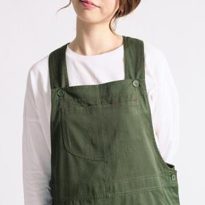 エプロン チノ サロペット かぶるだけ バック...の詳細画像4